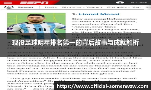 现役足球明星排名第一的背后故事与成就解析